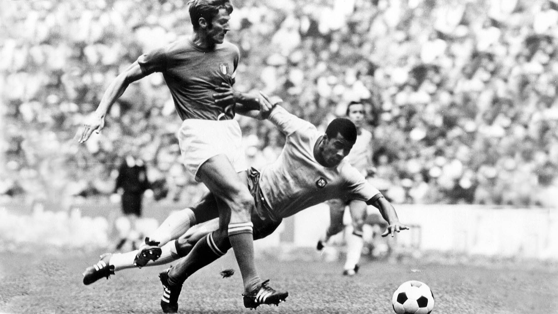 Jairzinho Brasil 4x1 Itália Copa 70 - 21 06 70