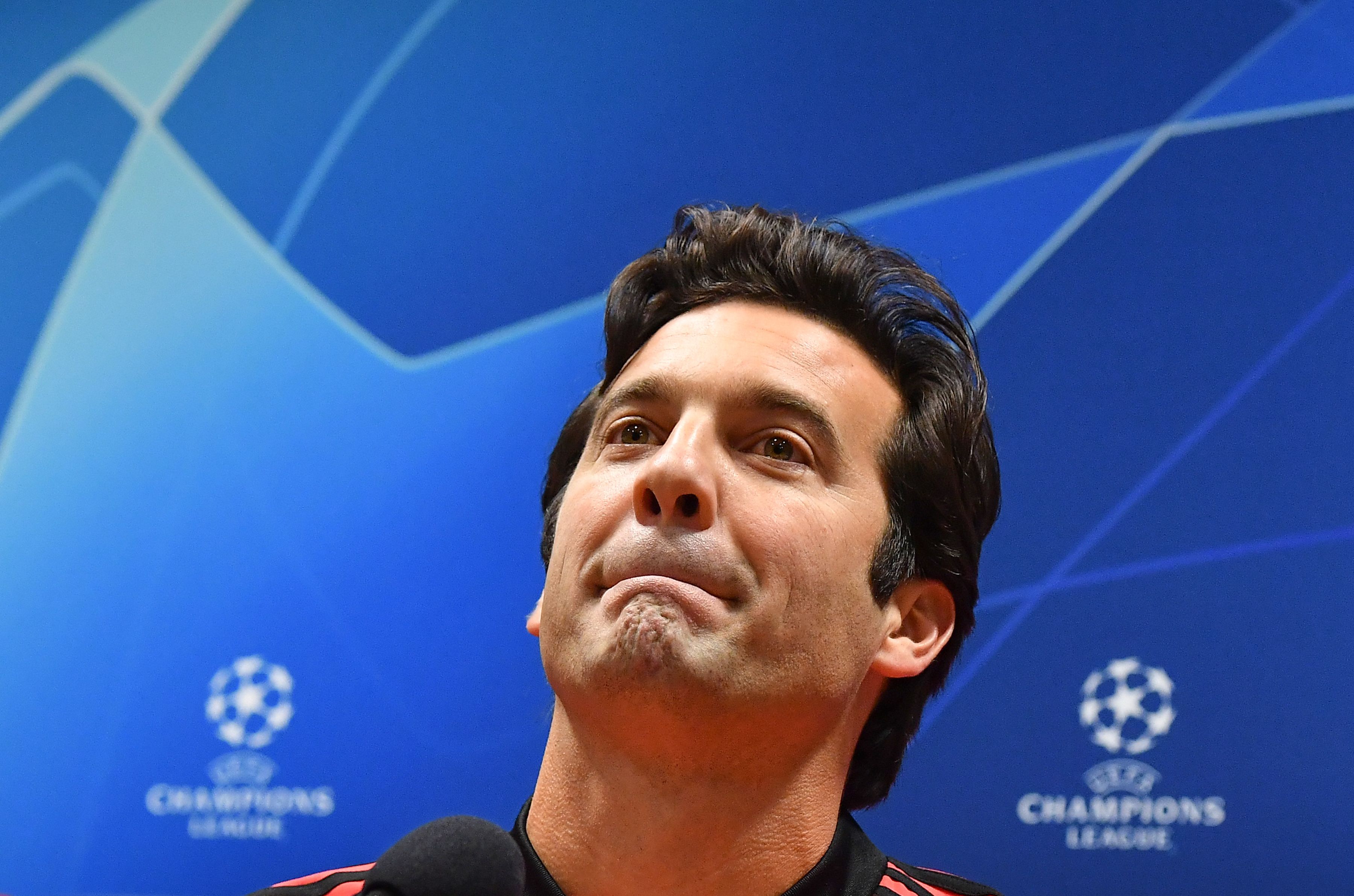 SANTIAGO SOLARI REAL MADRID CHAMPIONS LEAGUE