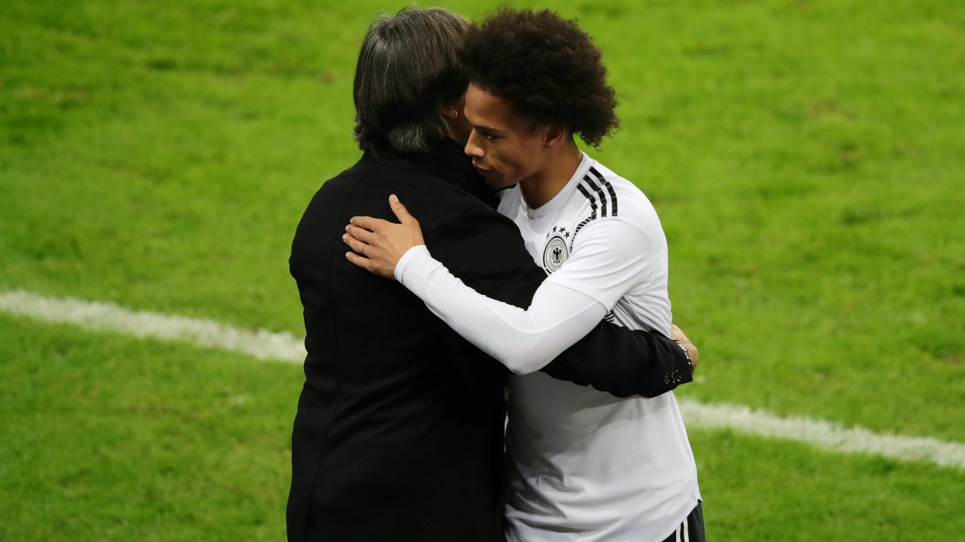 Joachim Low Leroy Sane Germany 2018