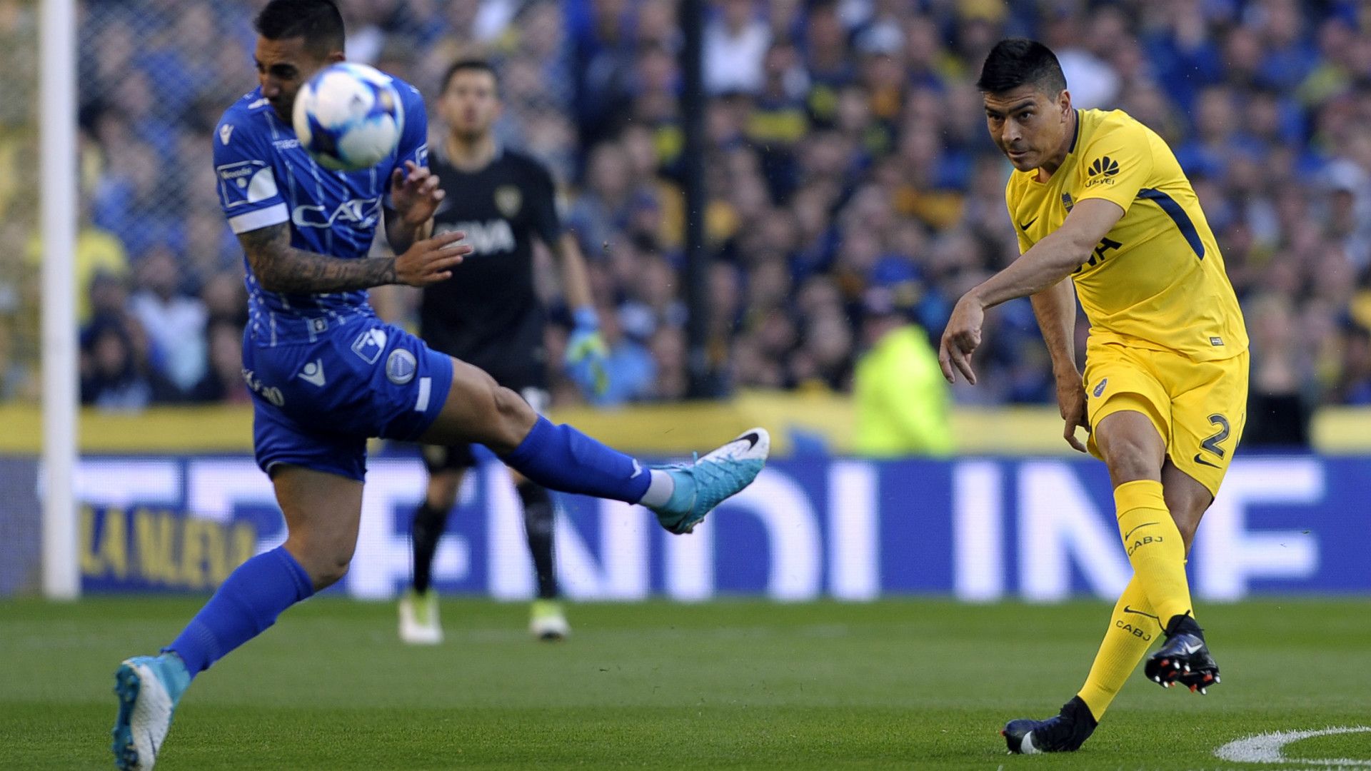 Paolo Goltz Boca Juniors Godoy Cruz Superliga Argentina 2017