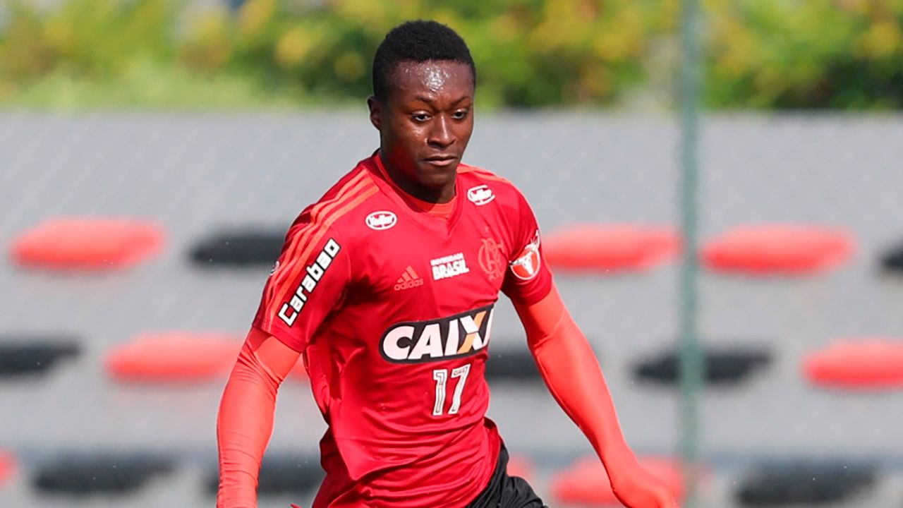 Marlos Moreno Flamengo treino 07072018