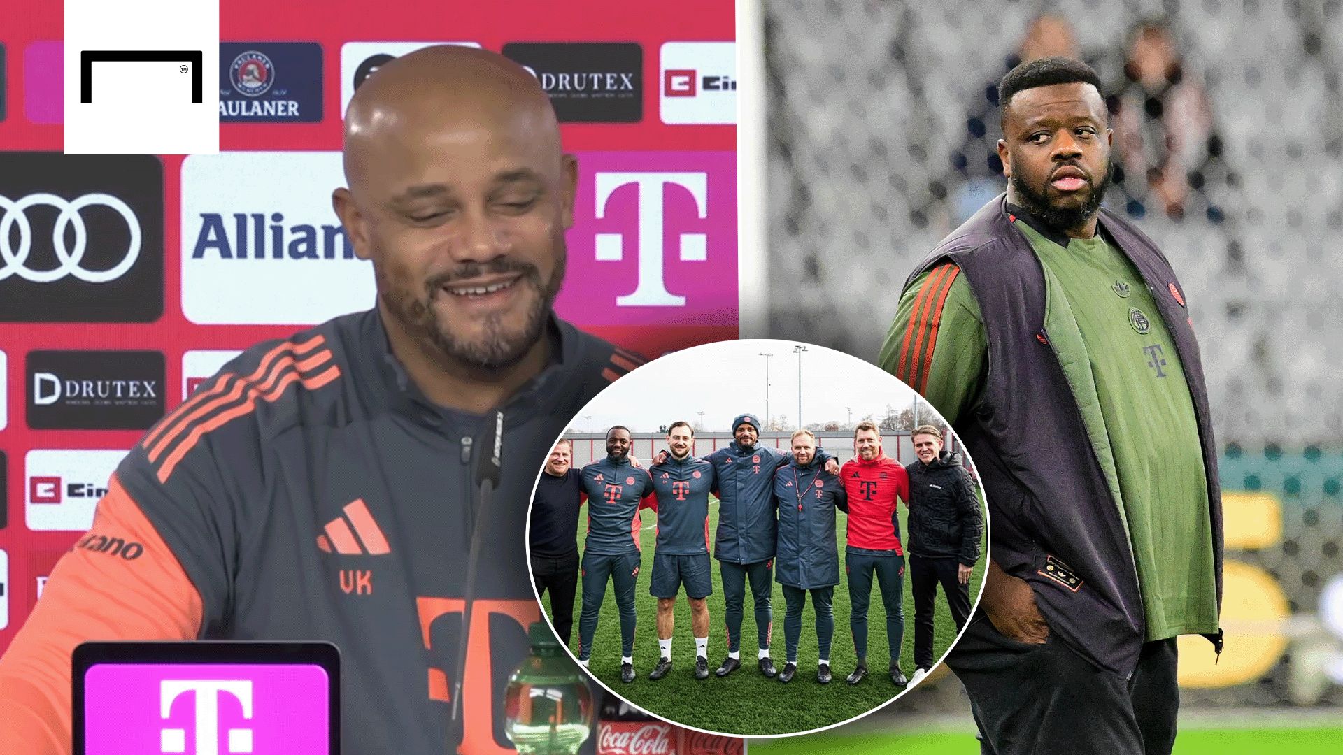 Vincent Kompany und Rodyse Munienge