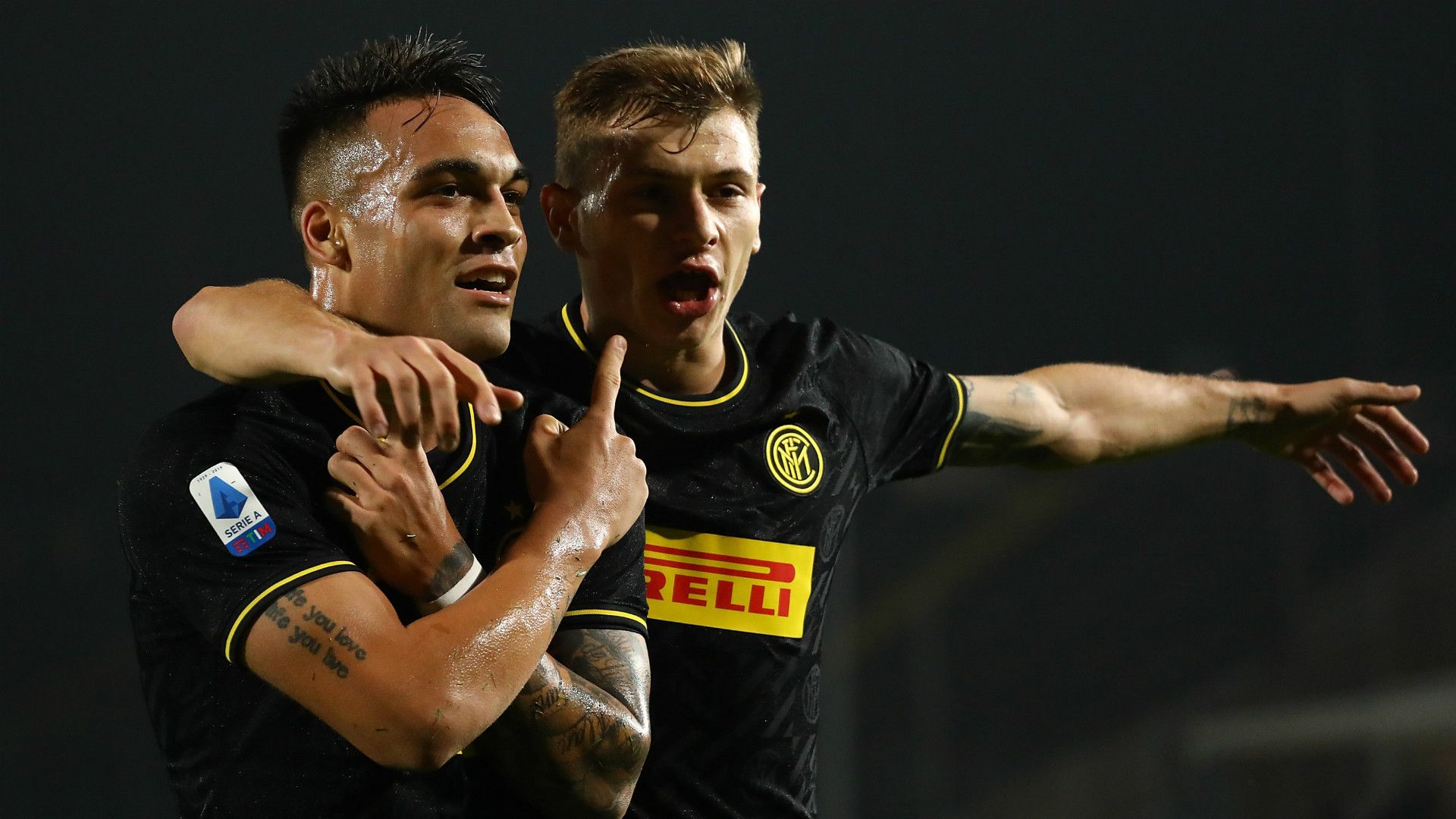 Lautaro Martinez Nicolò Barella Inter