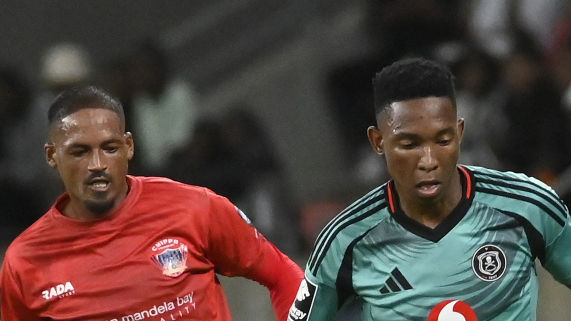 Thalente Mbatha and Craig Martin