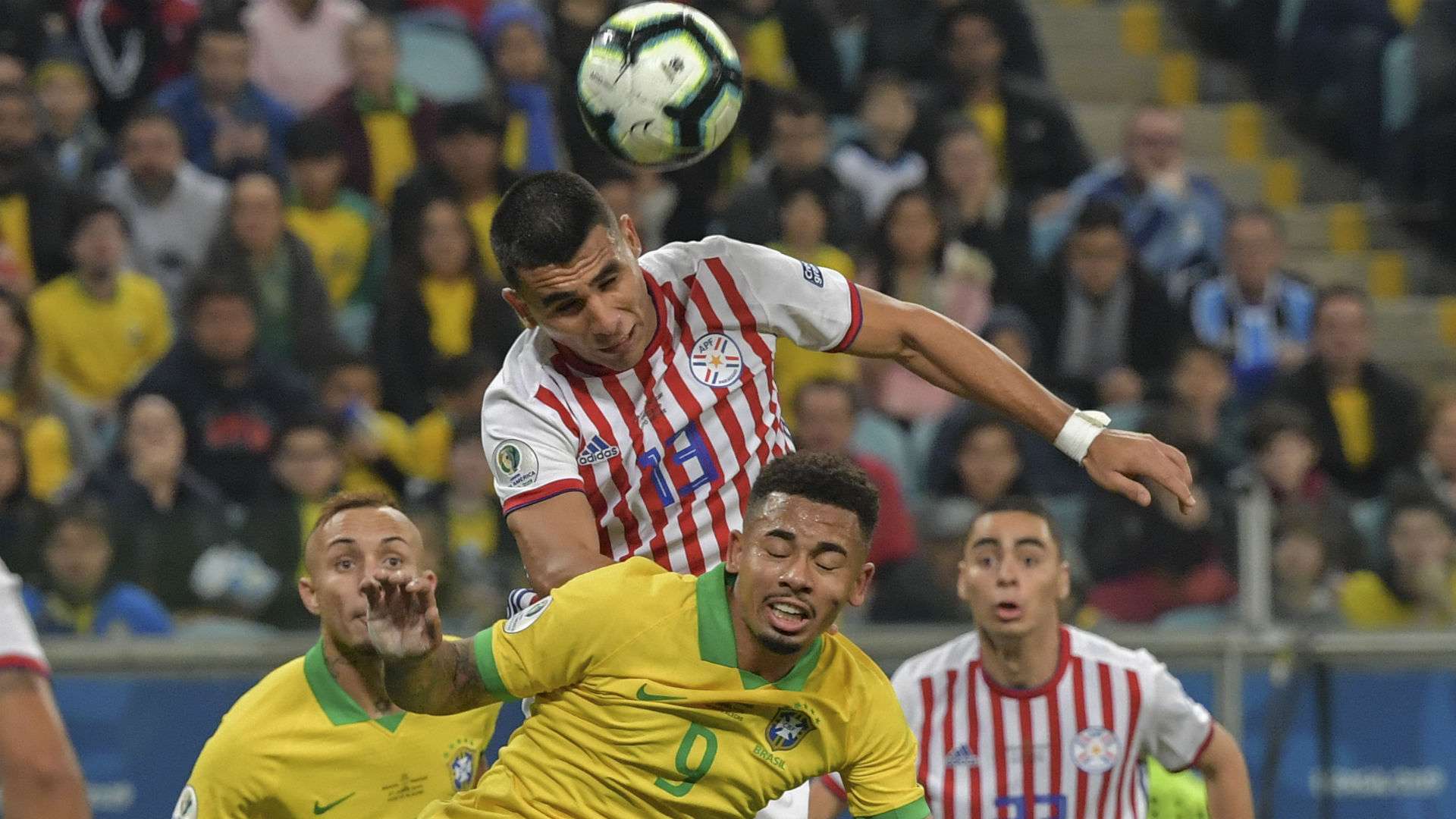 Gabriel Jesus seleção Brasil Paraguai Copa América 27 06 2019