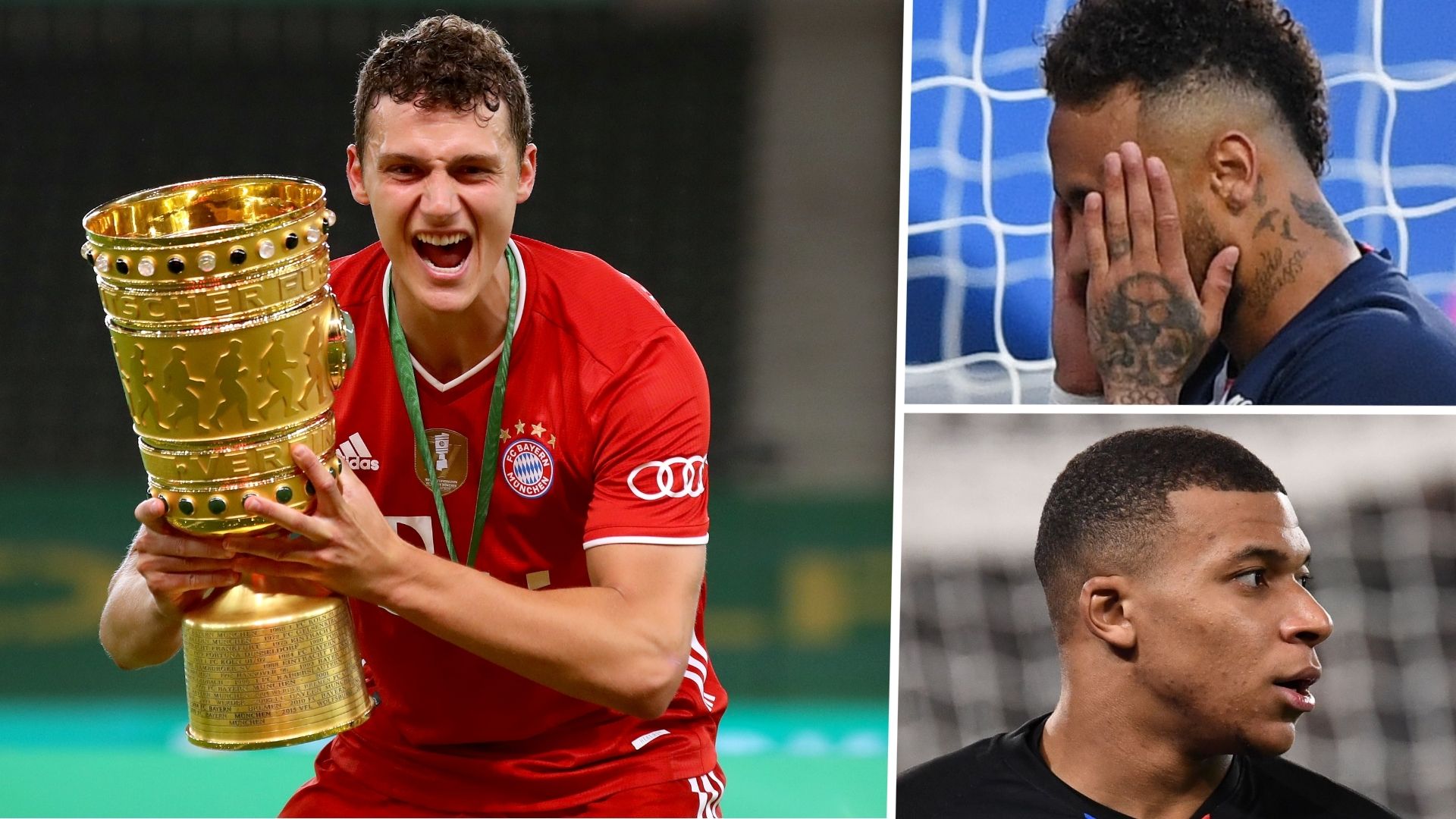 Pavard, Neymar, Mbappe