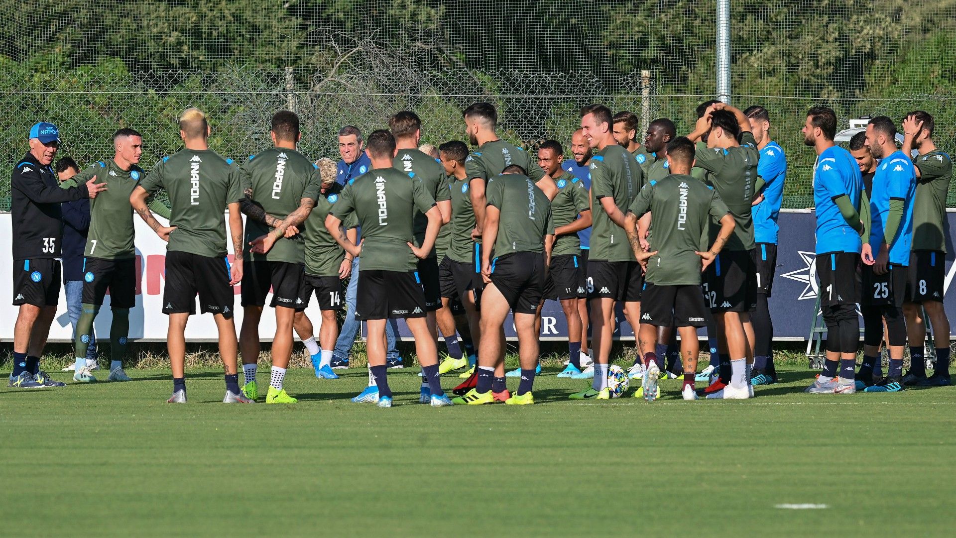 Entrenamiento Napoli