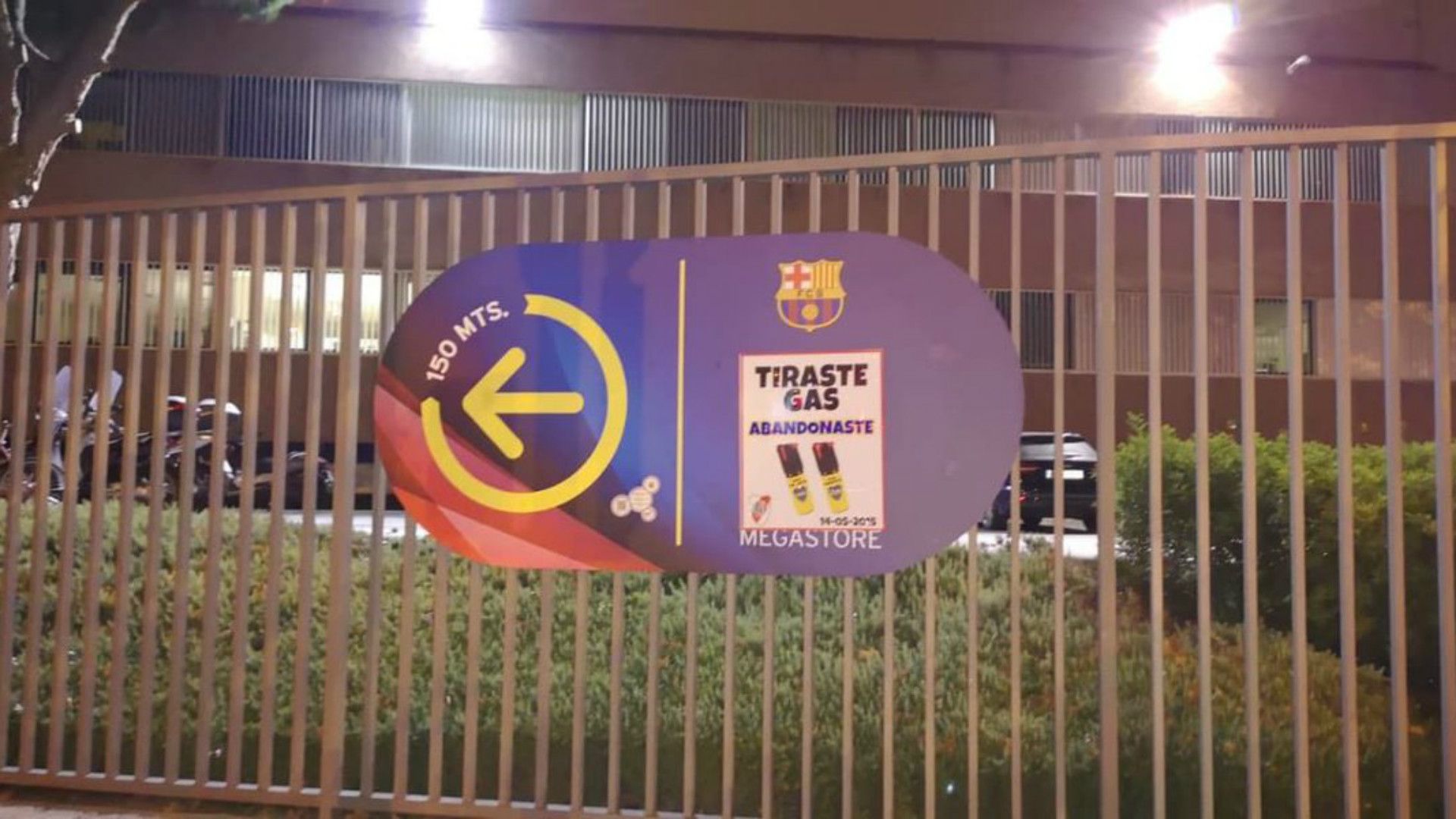 Carteles River Boca Barcelona 15082018