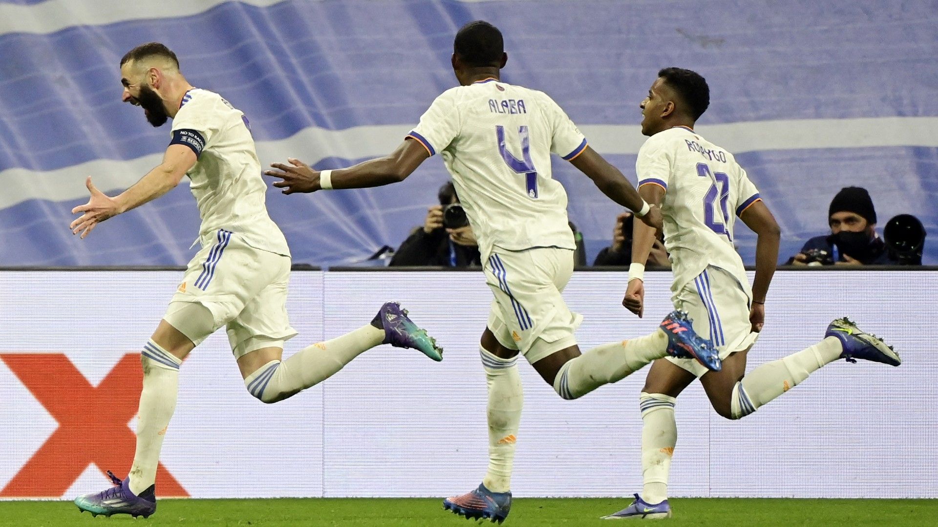 Real Madrid celebrate 2022