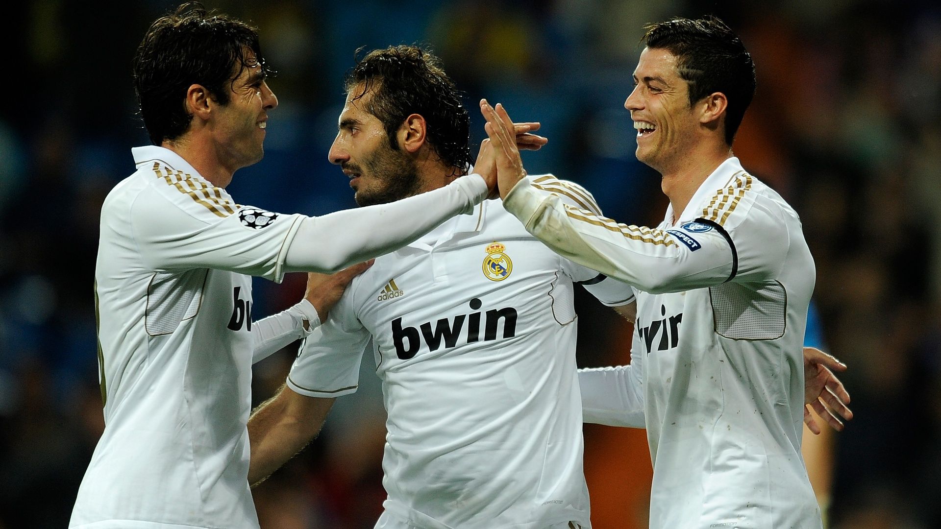 Kaka Hamit Altintop Cristiano Ronaldo