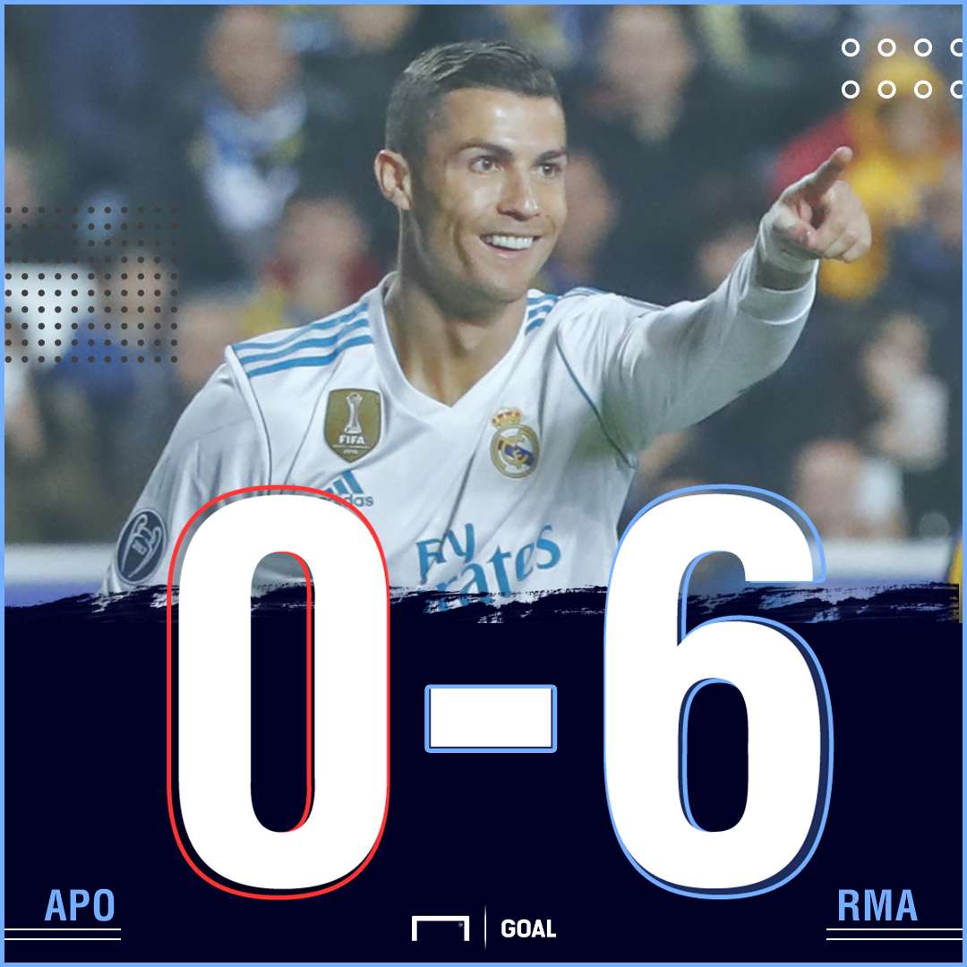 APOEL Real Madrid score