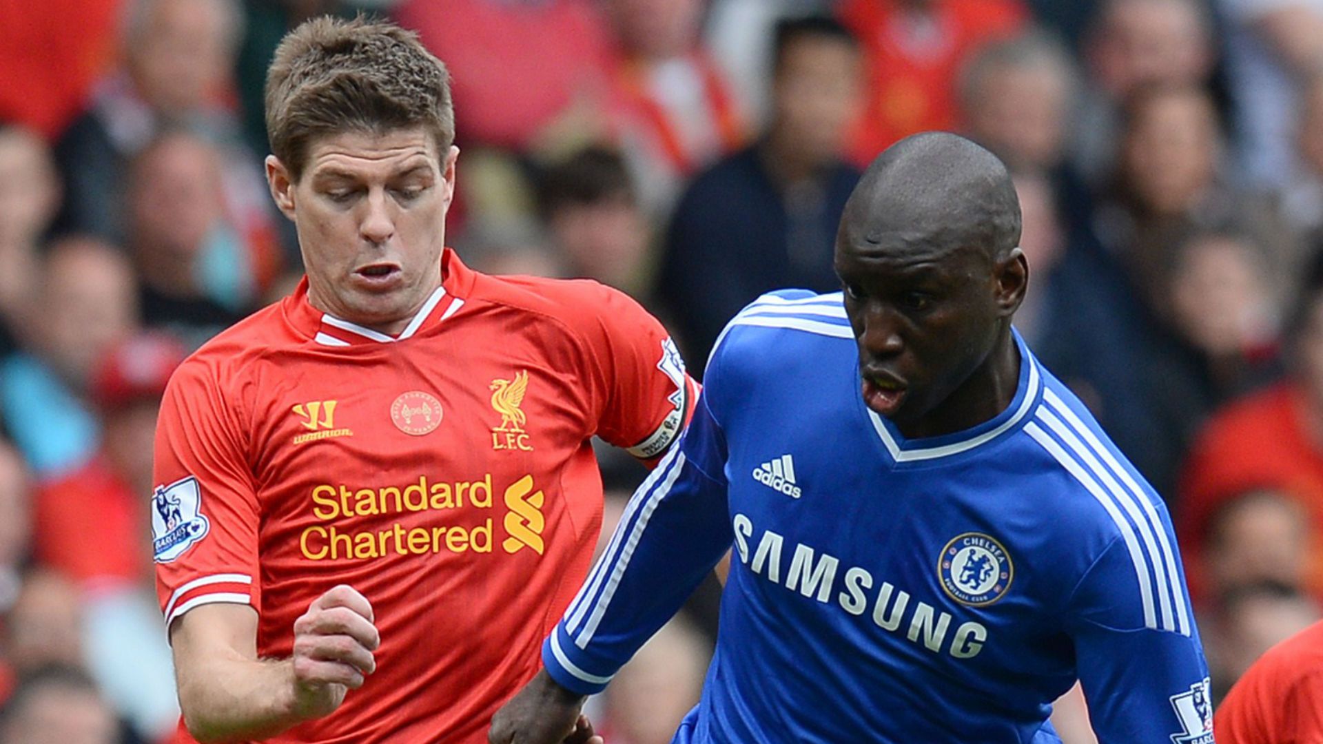 Steven Gerrard Demba Ba