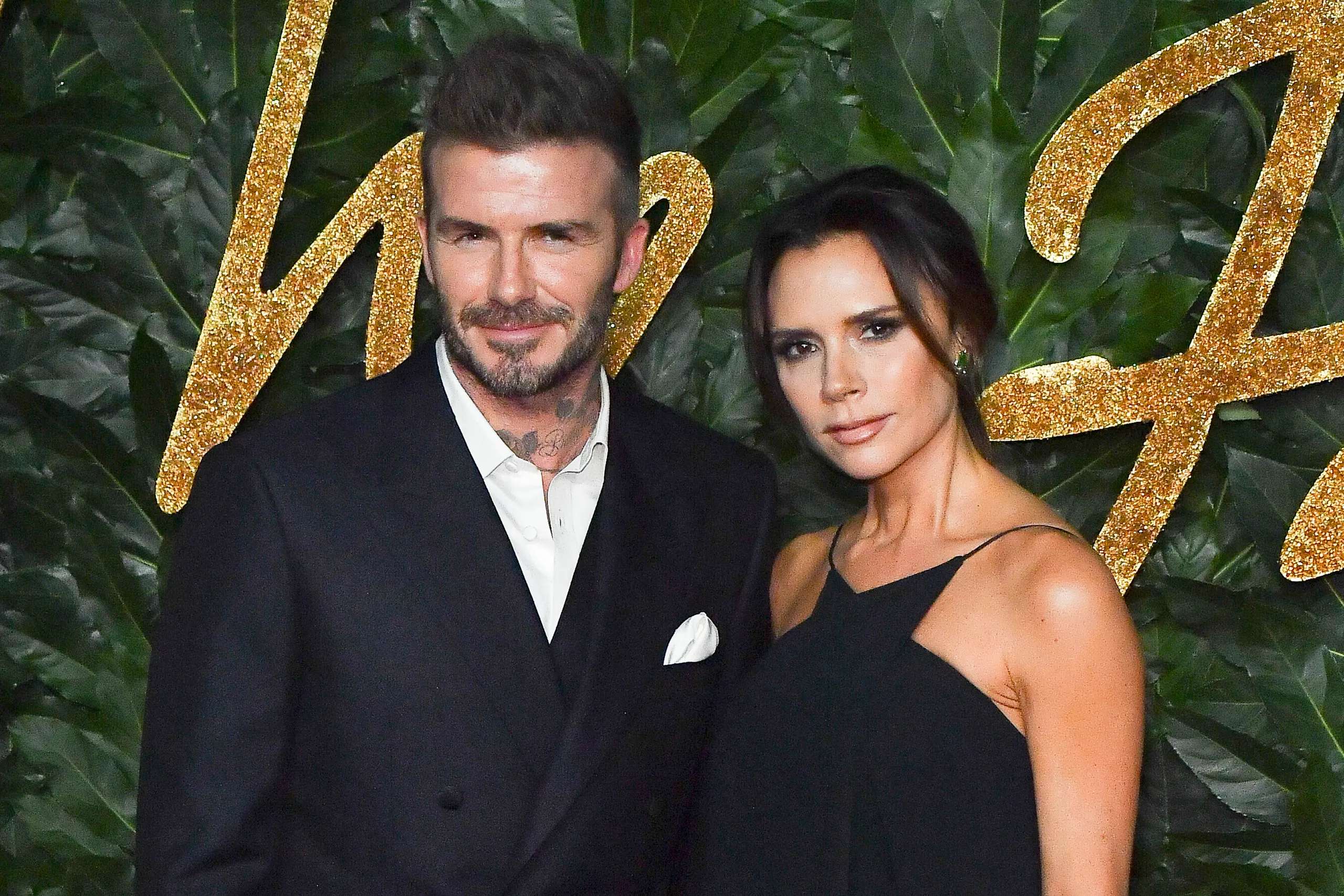 David Beckham Victoria Beckham