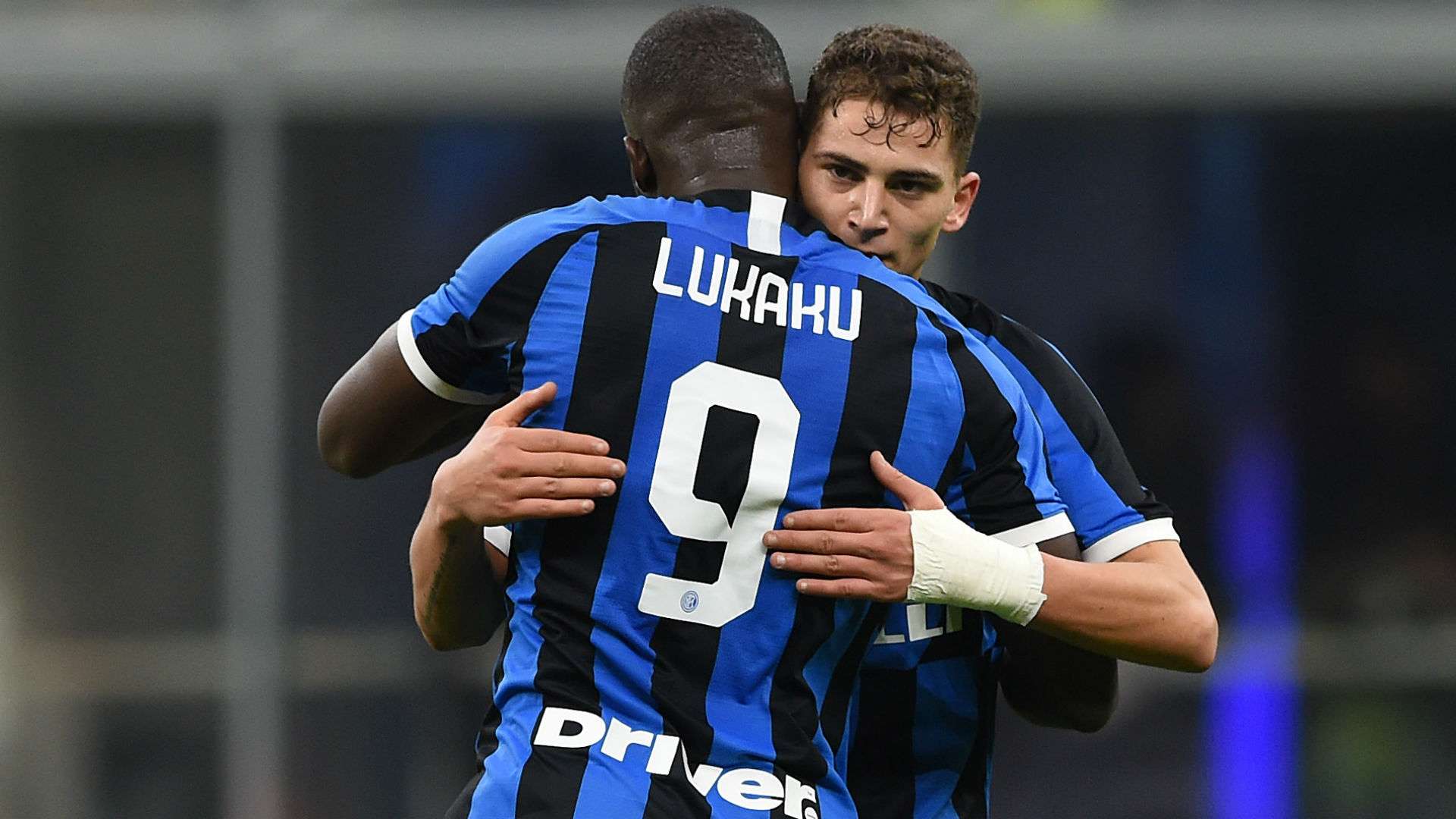 Sebastiano Esposito Romelu Lukaku Inter