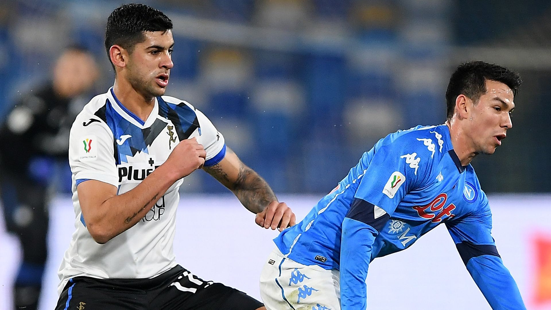 Romero Lozano Napoli Atalanta Coppa Italia