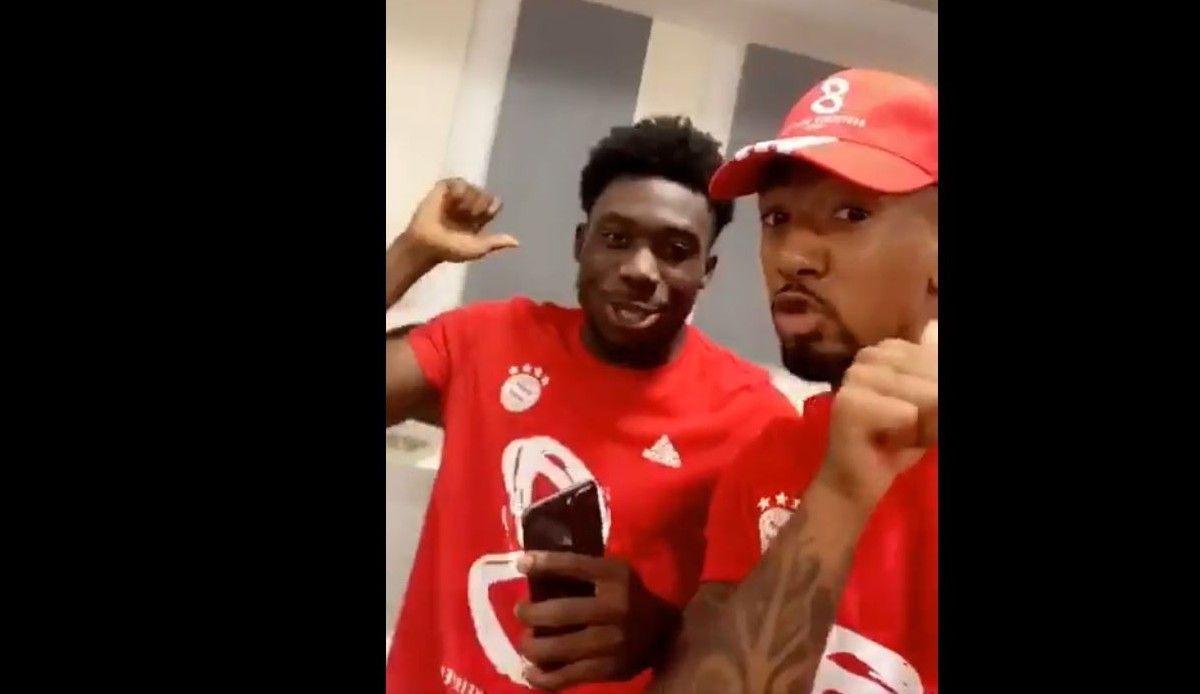 BOATENG DAVIES FC BAYERN KABINE RAP