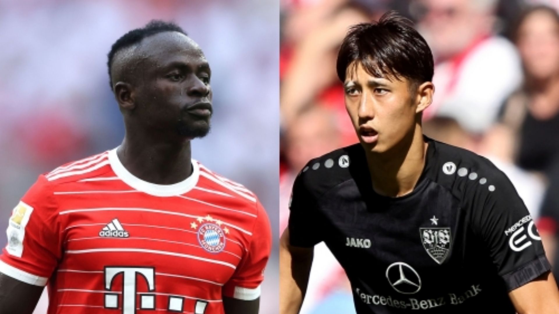  Sadio Mane Bayern Hiroki Ito Stuttgart