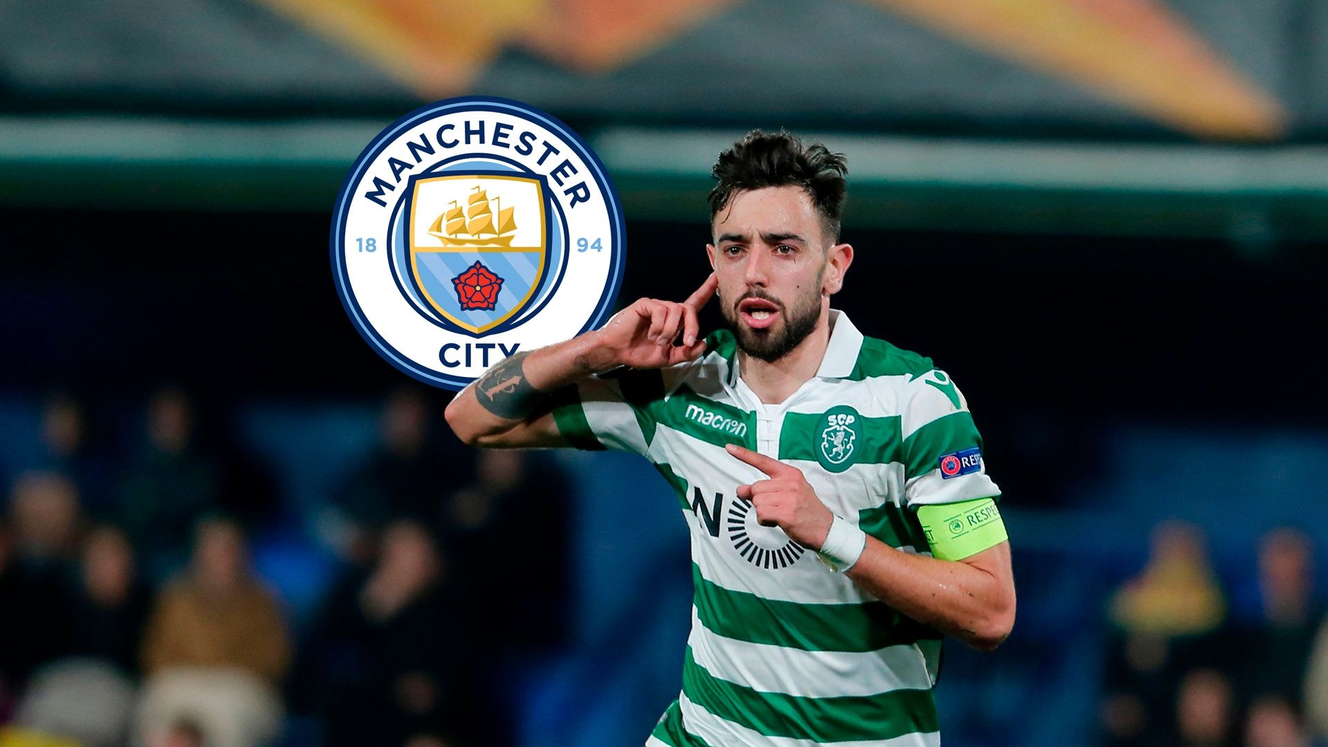 Bruno Fernandes Manchester City GFX