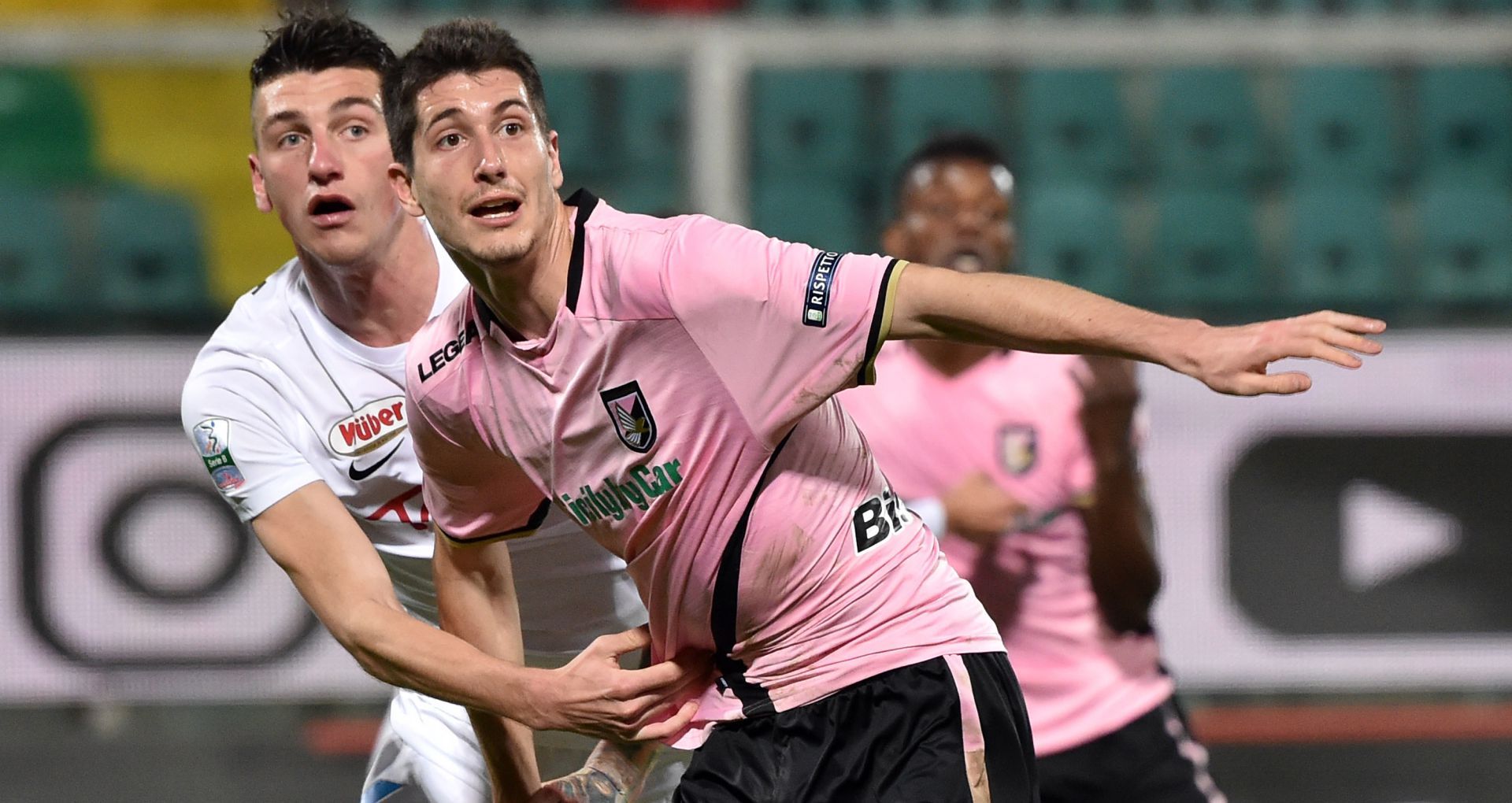 Stefano Moreo Michele Camporese Palermo Foggia Serie B