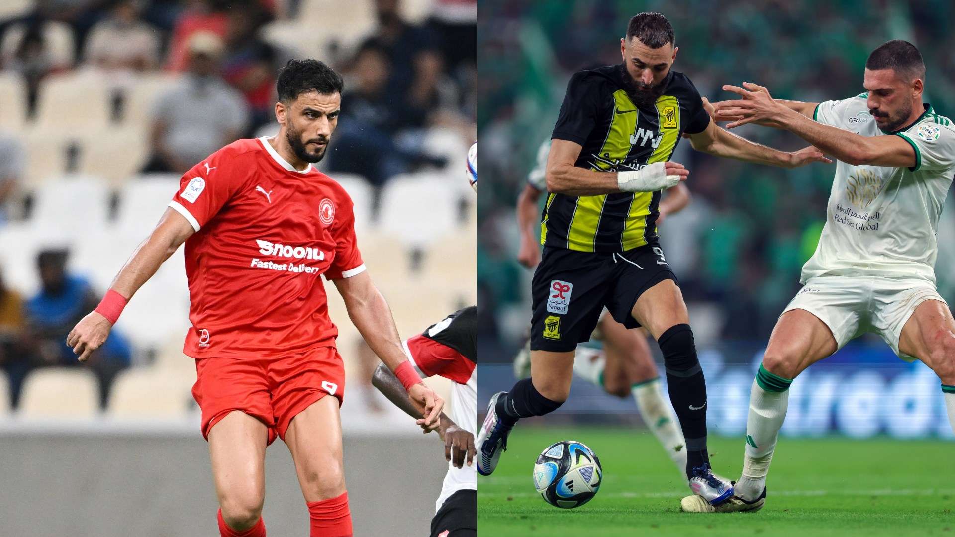 Omar Al Somah Al Arabi Karim Benzema Ittihad Ahli 2024