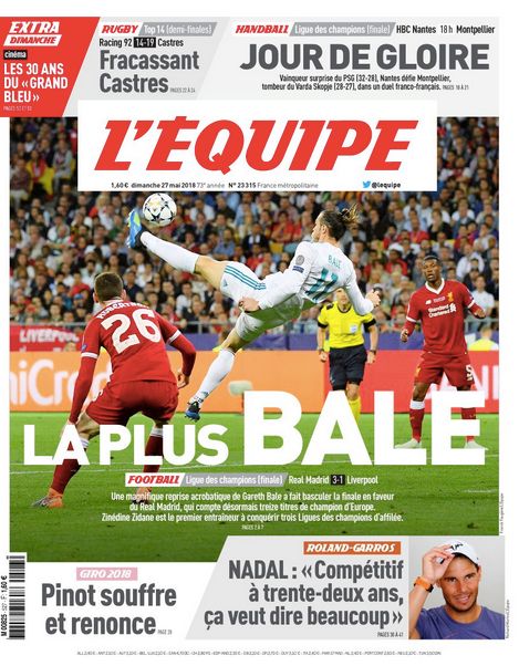 L'Equipe 27/5