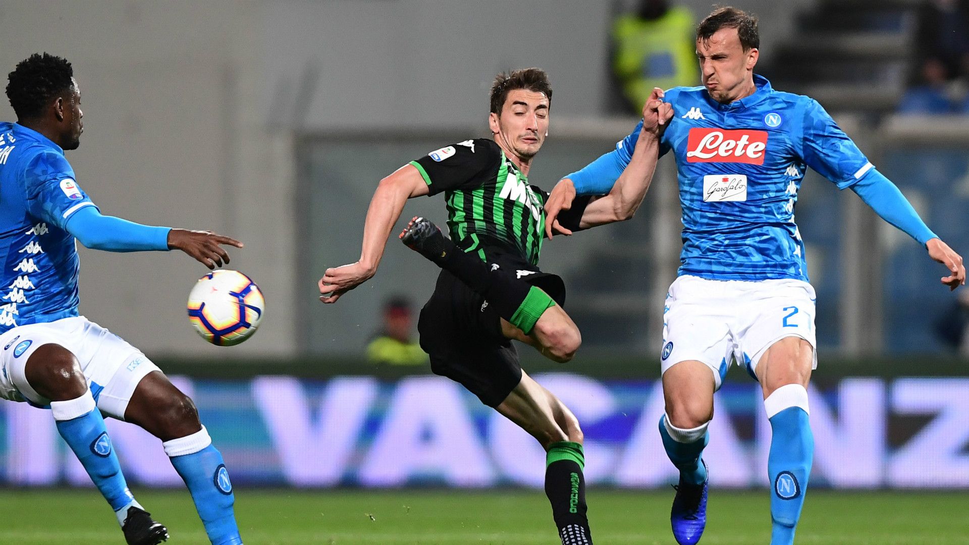 Filip Duricic Sassuolo Napoli Serie A