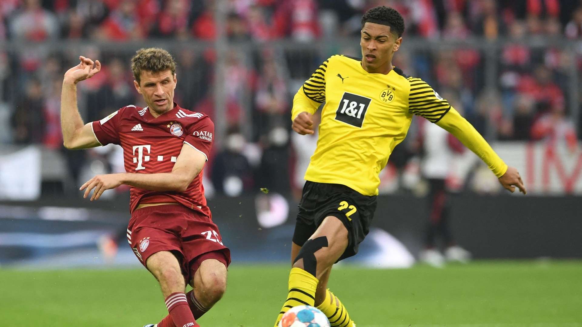 Thomas Müller Jude Bellingham Bayern Dortmund 2022