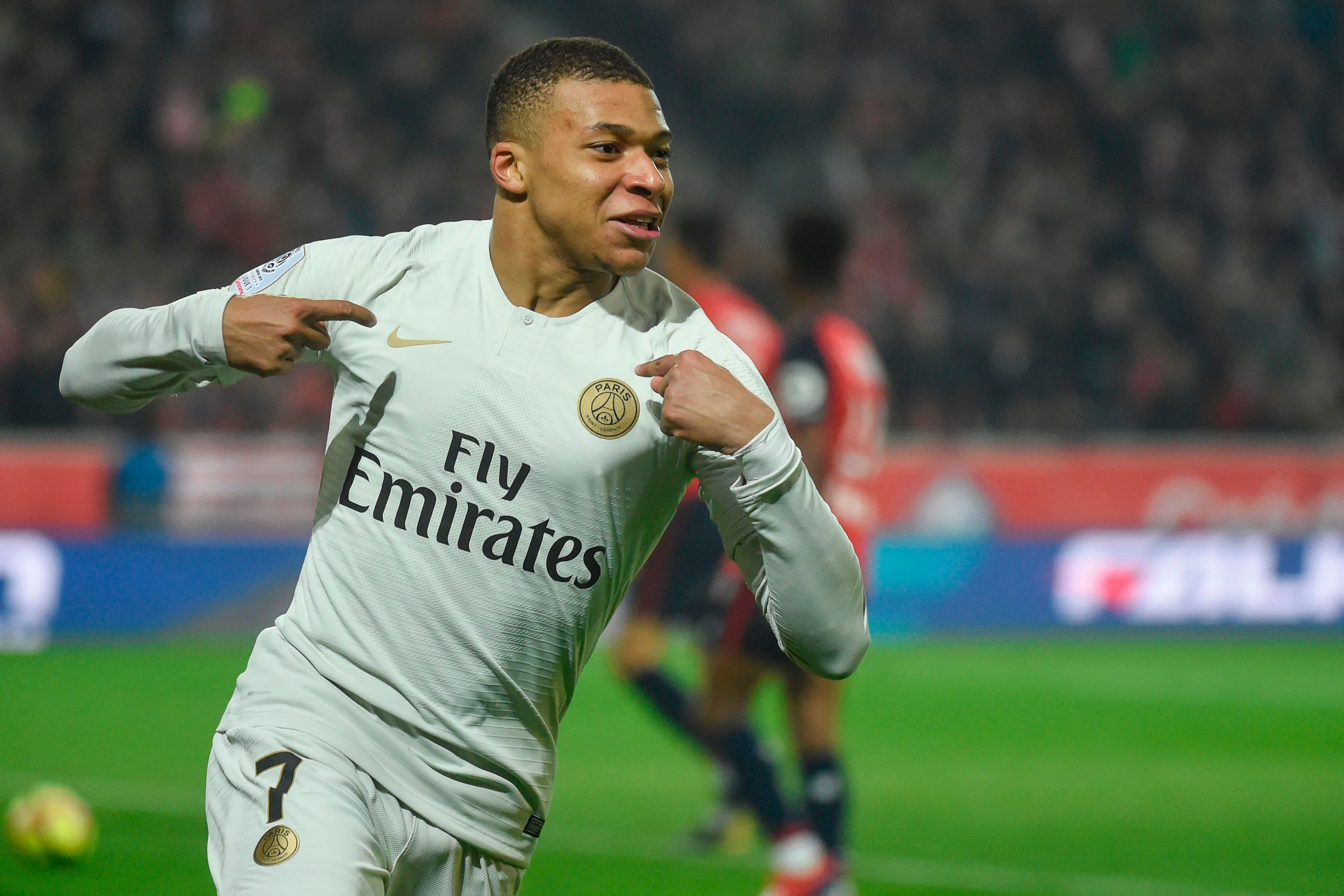 Lille PSG Kylian Mbappe