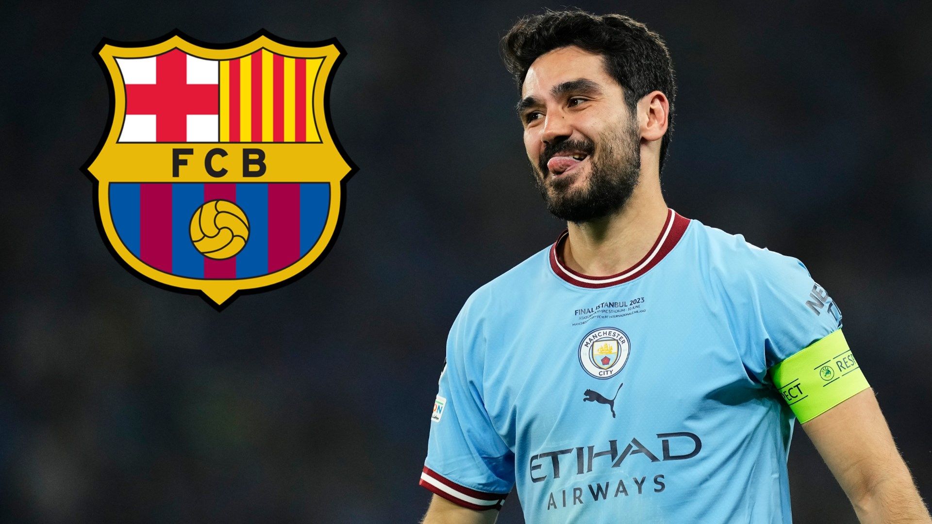 Ilkay Gundogan Barcelona GFX
