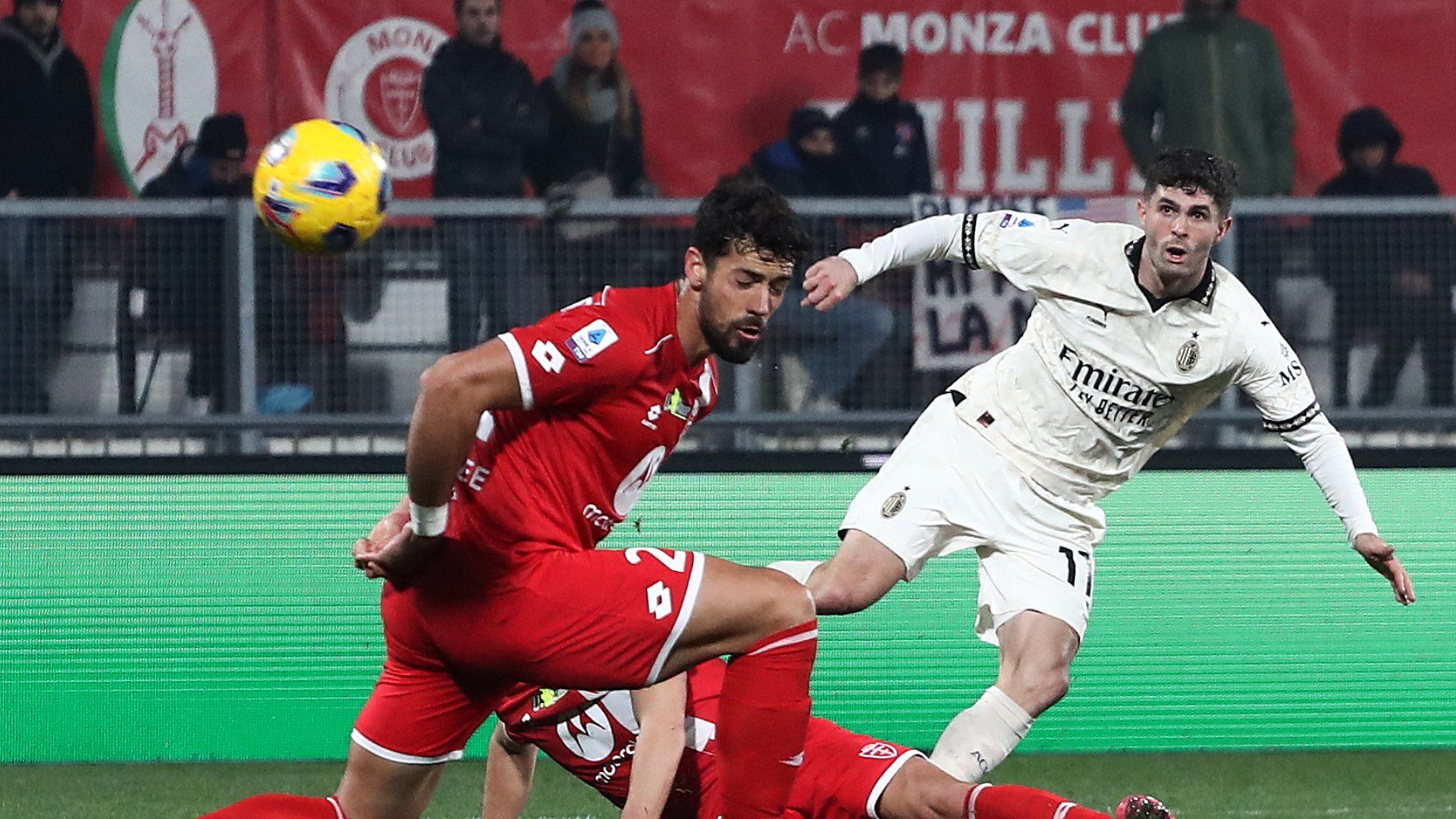 Christian Pulisic AC Milan Monza 2023-24