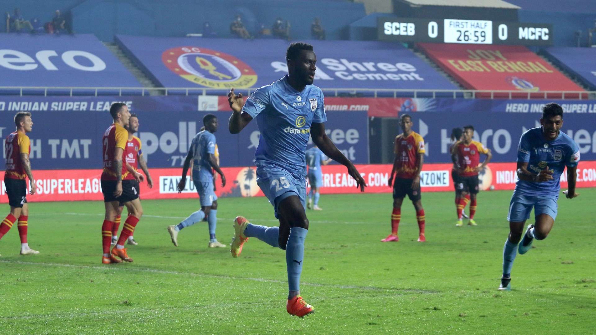 East Bengal 0-1 Mumbai City in their last encounter: Mourtada Fall on target as the Islanders edge out Red and Golds  East Bengal 0-1 Mumbai City in their last encounter: Mourtada Fall on target as the Islanders edge out Red and Golds