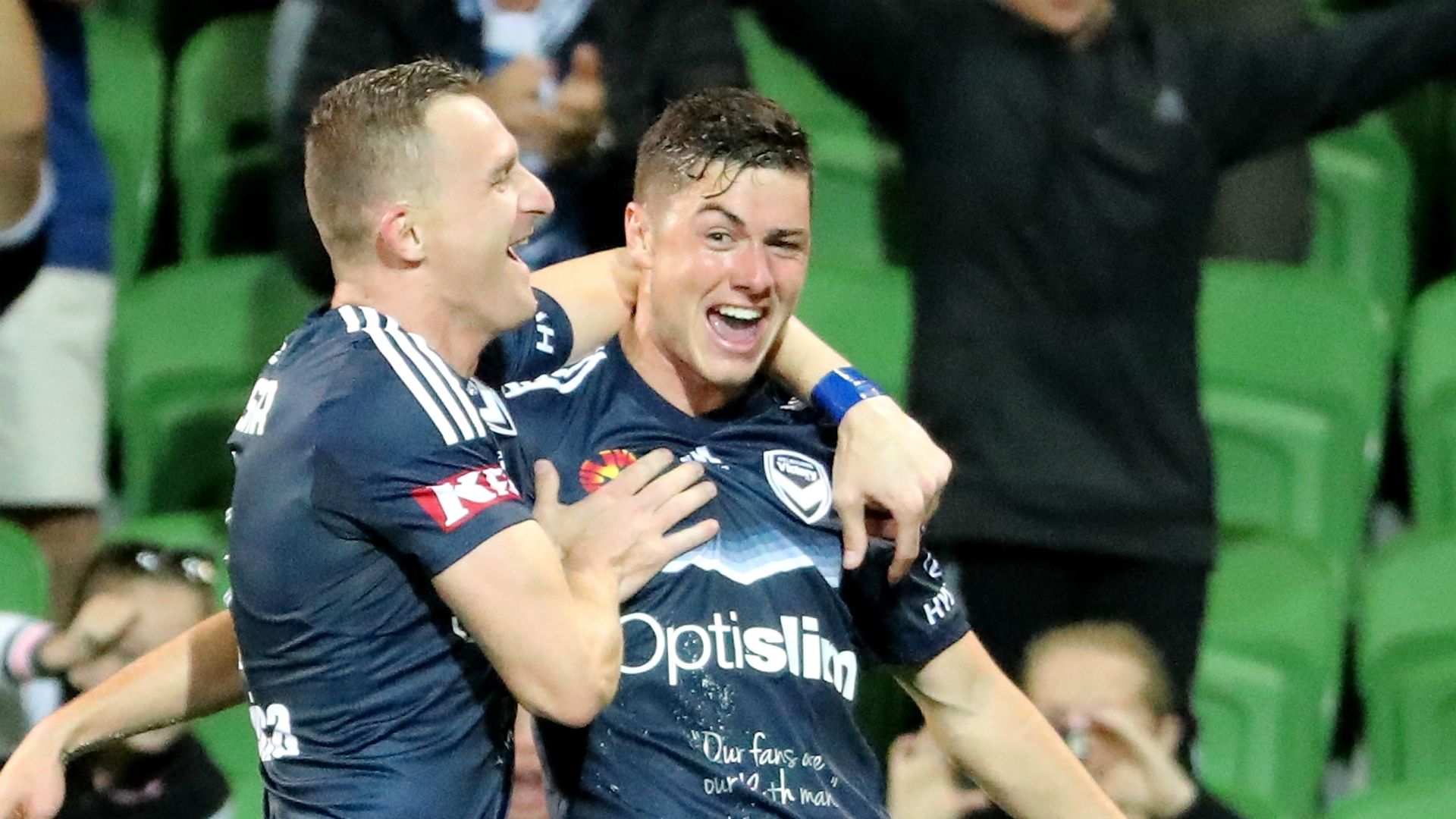 Marco Rojas Melbourne Victory v Adelaide United A-League 25022017