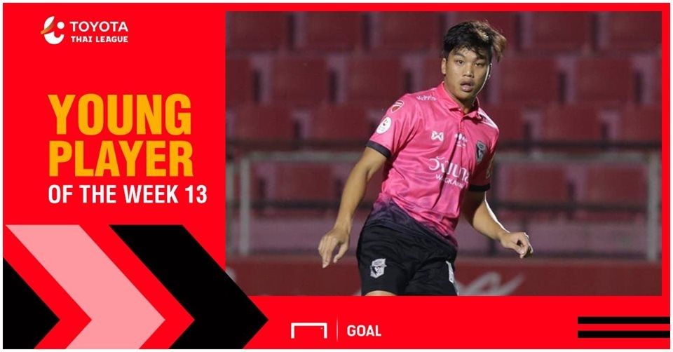 Toyota Thai League Young Player of the Week 13 : จตุรภัทร สัทธรรม