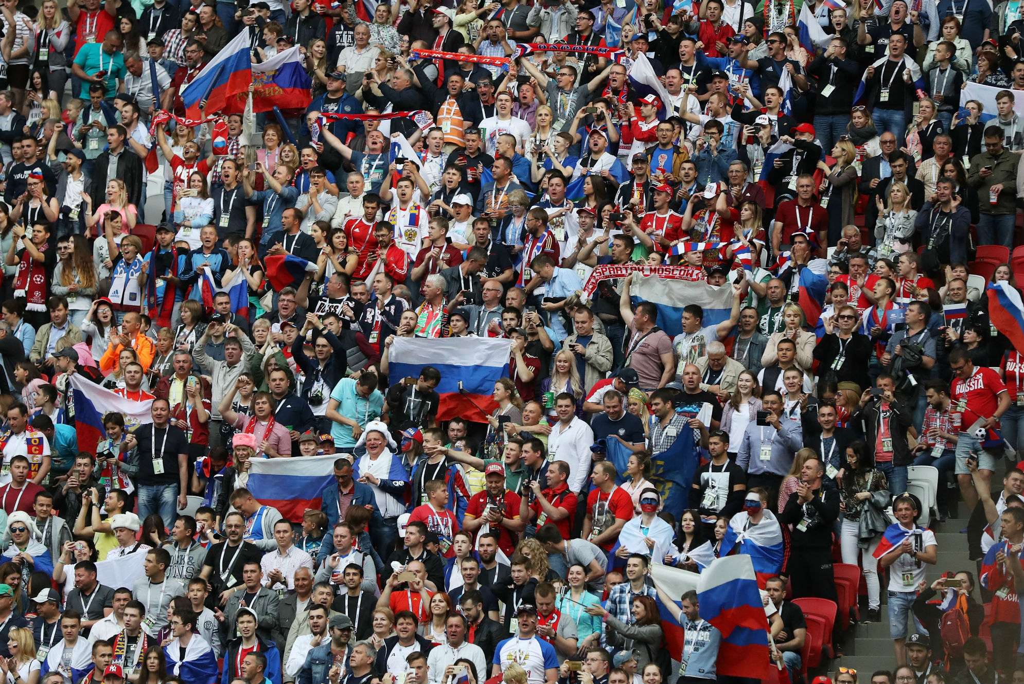 Russia fans