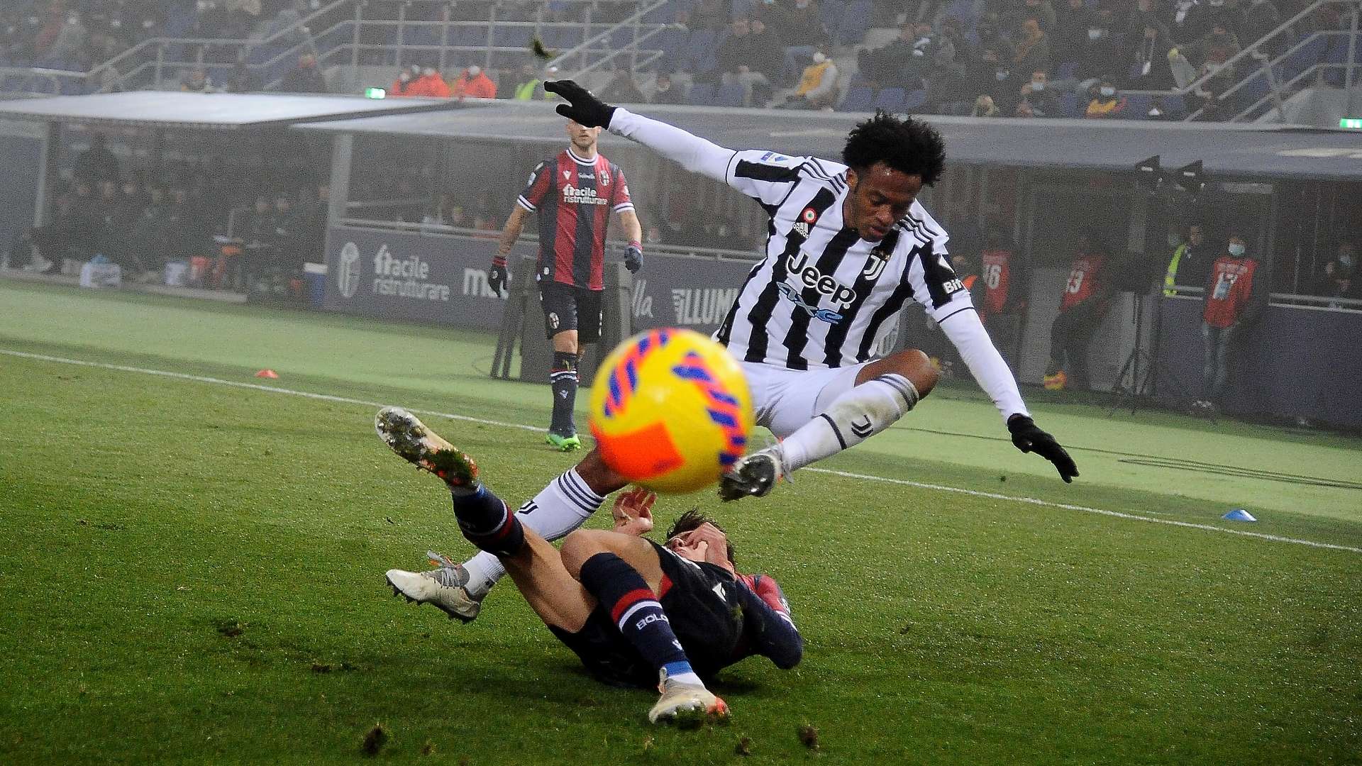 Cuadrado Bologna Juventus Serie A