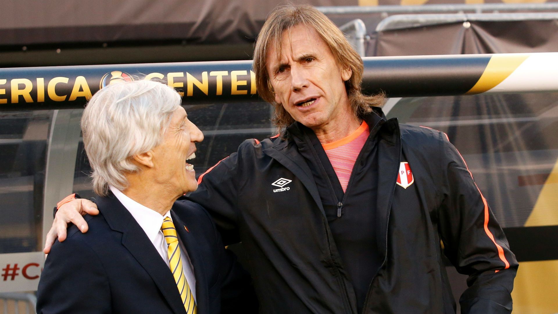 Pekerman Gareca Colombia vs perú Copa América