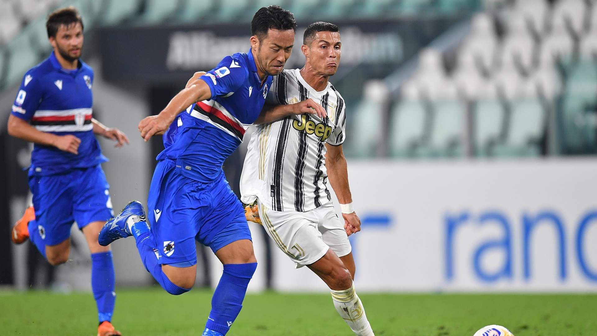 Maya Yoshida Sampdoria  Cristiano Ronaldo Juventus 2020-09-20