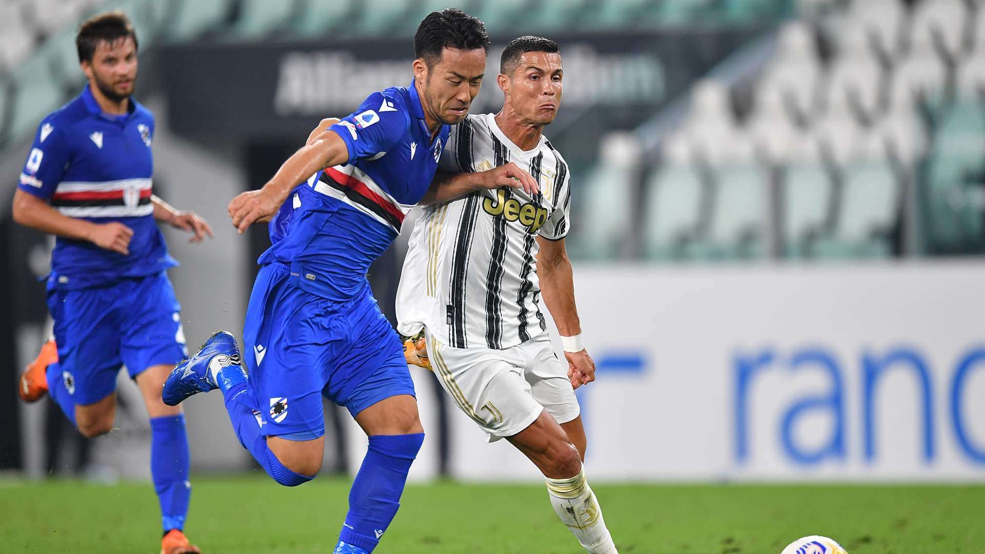 Maya Yoshida Sampdoria Cristiano Ronaldo Juventus 2020-09-20