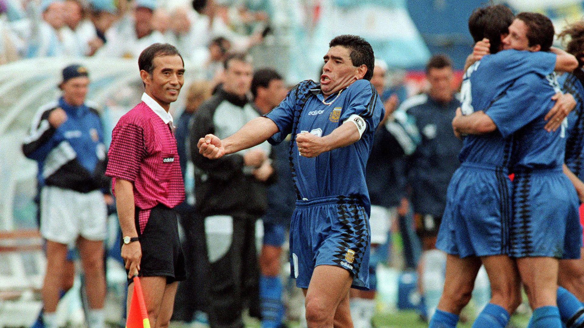 Diego Maradona Argentina World Cup 1994