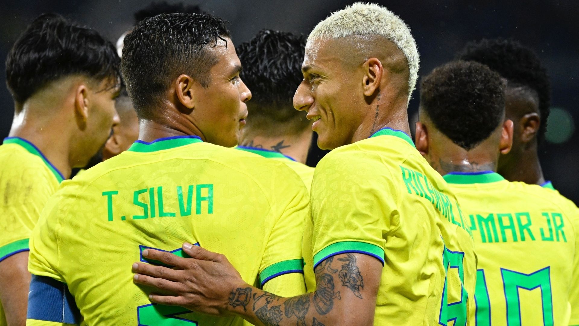 Thiago Silva Richarlison Brazil