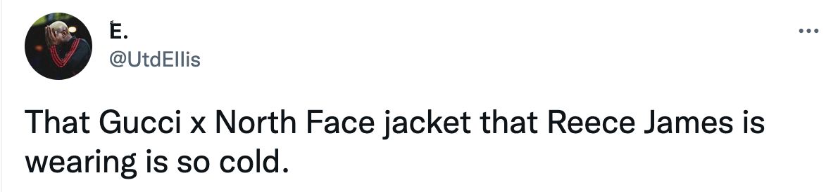 Reece James hair reaction 3