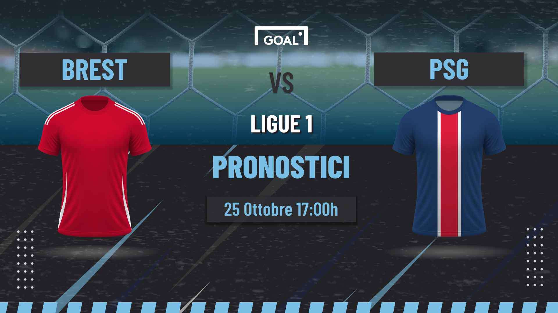 pronostici Brest - PSG