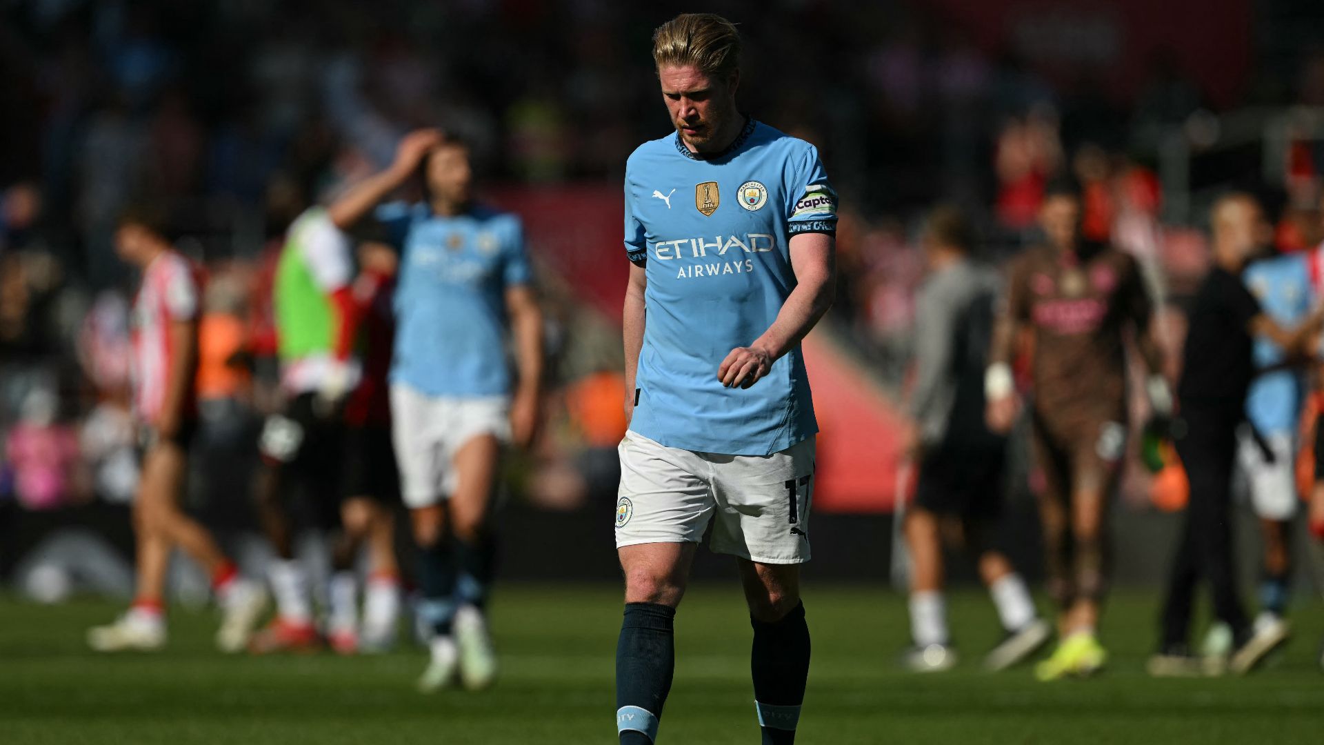 De Bruyne Southampton Manchester City