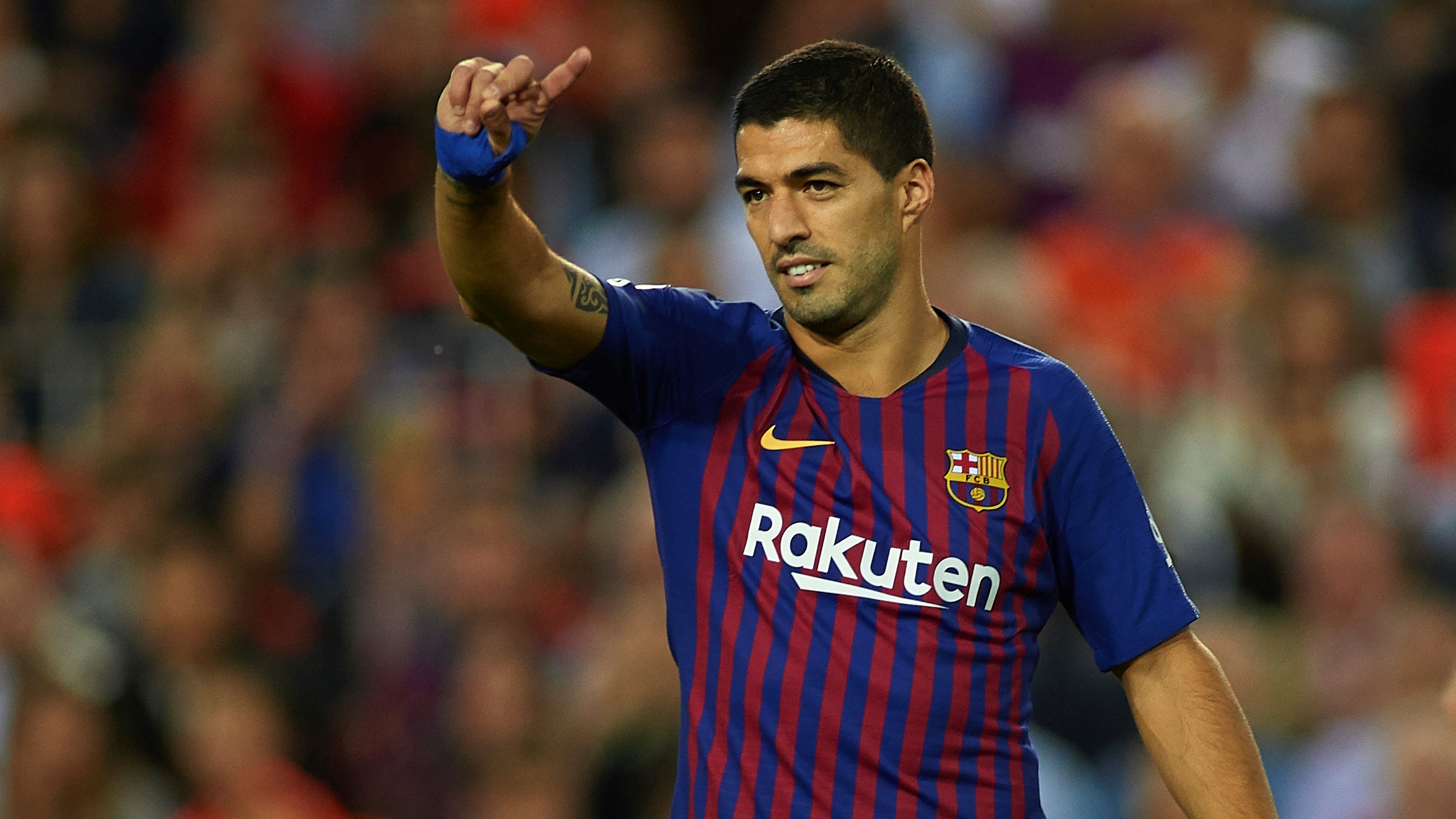ルイス・スアレス 直筆サインフォト FC バルセロナ エル