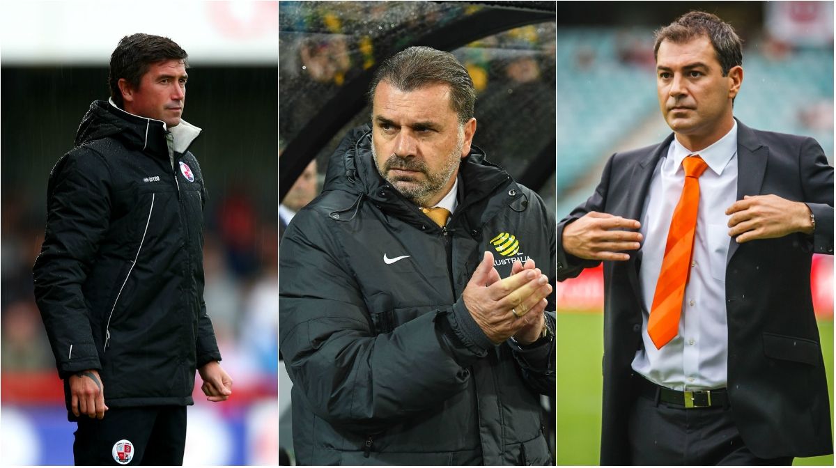 Ange Postecoglou Harry Kewell Mark Rudan