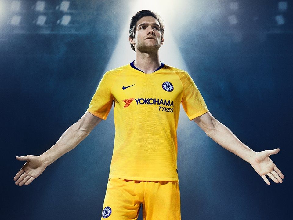 CHELSEA  YELLOW AWAY KIT