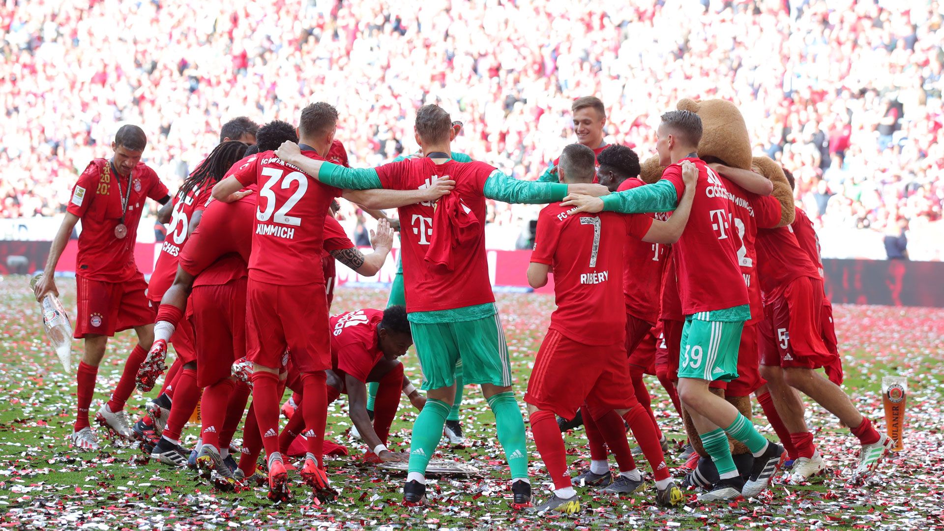 FC Bayern München Meisterfeier Bundesliga 18052019