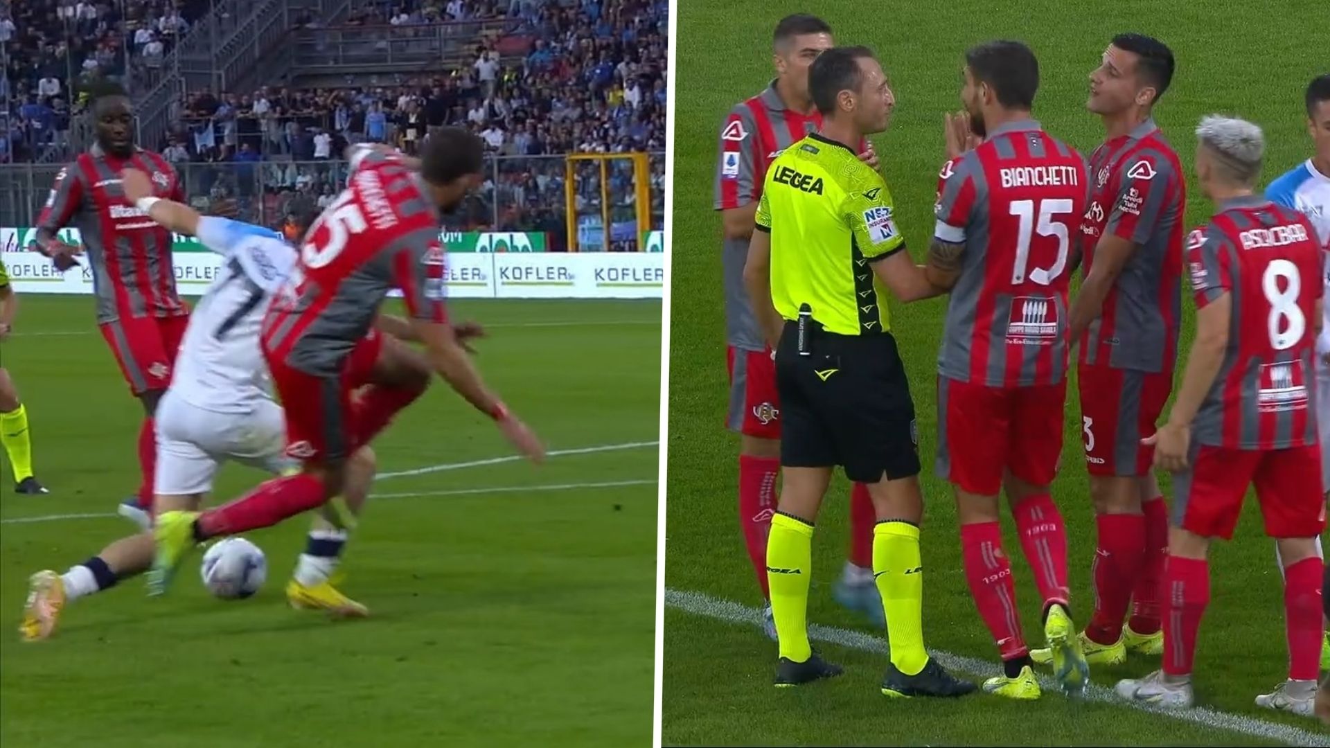 Kvaratskhelia penalty Cremonese Napoli