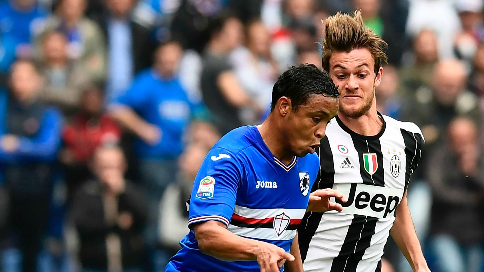 Daniele Rugani Luis Muriel Sampdoria Juventus Serie A