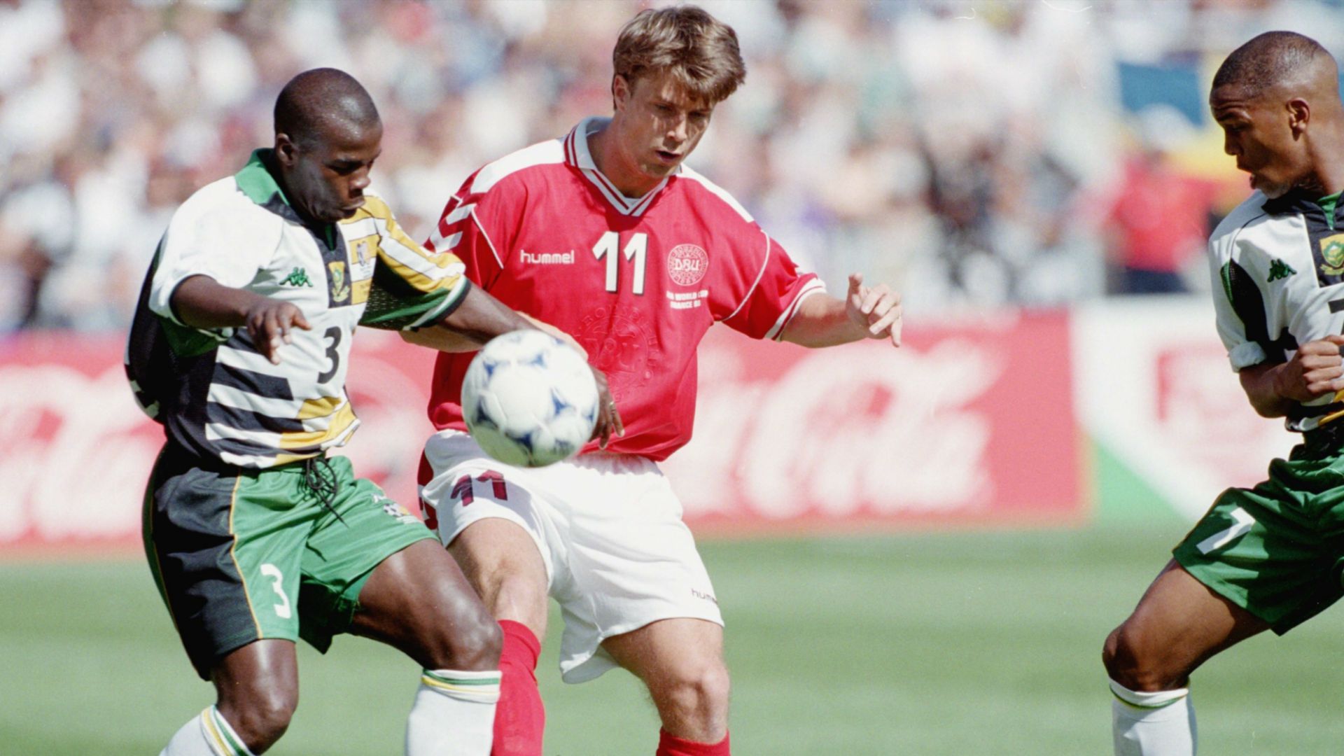 David Nyathi and Brian Laudrup